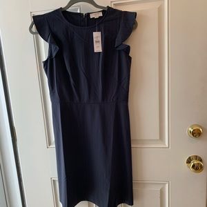 Loft Navy Blue Dress